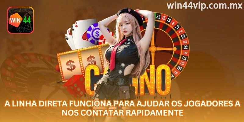Chat oficial de atendimento da win44 dentro da área autenticada