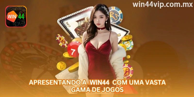 Categorias esportivas e de cassino disponíveis na win44