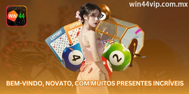 Campanha de boas-vindas apresentada na conta win44