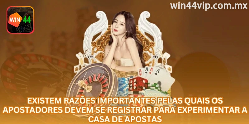 Recursos liberados após a criação de uma conta win44