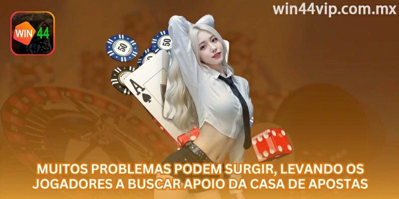 Usuário reunindo dados antes de falar com o suporte win44