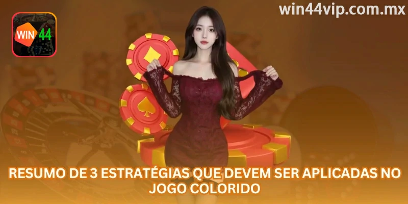 Resumo de estratégias para Color Game: diversificação, observação de rodadas e controle da banca.