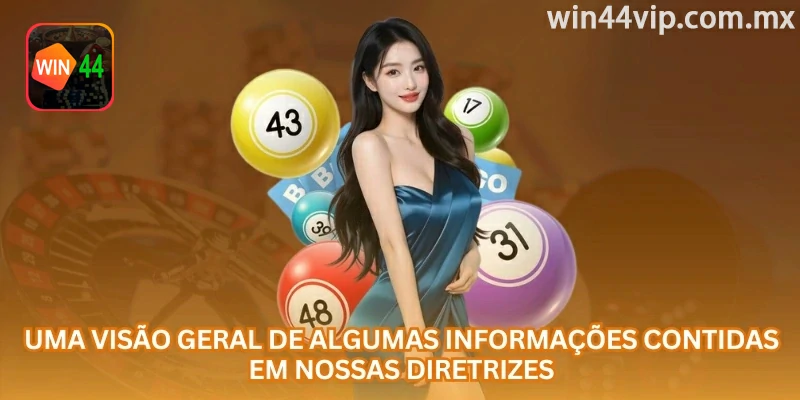 Resumo visual das regras de cadastro, conta e transações da win44